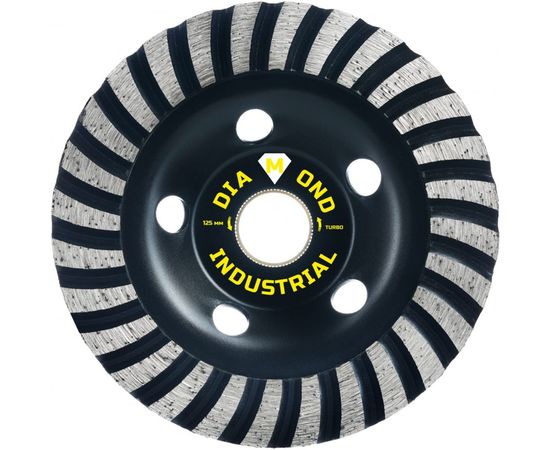 Чашка алмазная турбо по бетону 125 мм Diamond Industrial DIDCH125TS – изображение 6
