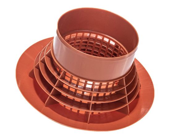 Вентиляционный зонт для канализации Flextron Дефлектор 110 наружный SVK-KN145008 – изображение 9