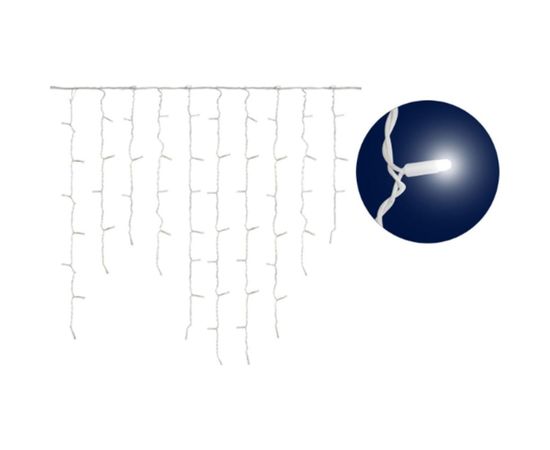 Светодиодная гирлянда с эффектом мерцания Uniel ULD-B3010-200/TWK BLUE IP67, Бахрома, 3м UL-00002330 – изображение 2