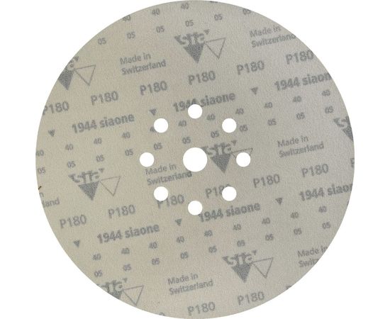 Шлифовальный круг на липучке ABRAFORM Giraffe ONE 225 мм, 9 отв., Р180 AF-GO-180 – изображение 2