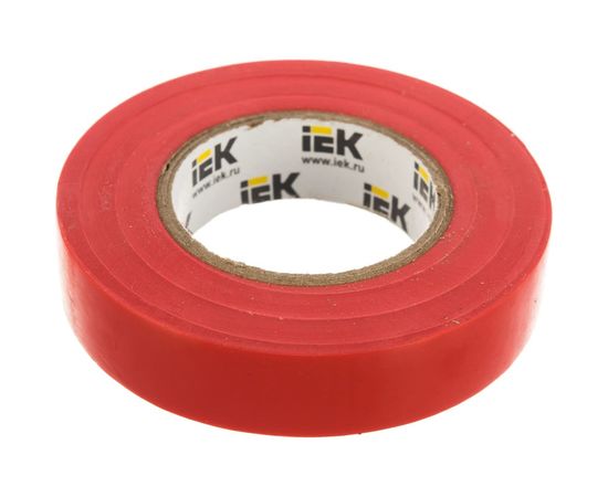 Изолента ПВХ 15мм, 20м, красная IEK ИЭК UIZ-13-10-K04 – изображение 2