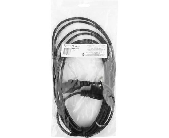 Кабель питания Cablexpert Schuko-C13, 4.5м, 6А, черный, с заземлением PC-186-15 – изображение 2