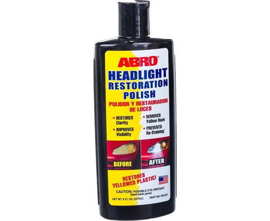 Полироль фар ABRO INDUSTRIES INC Abro восстановитель 237 мл HR-237 – изображение 2