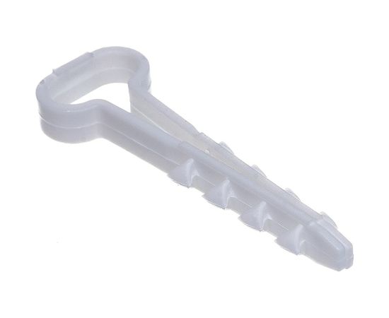 Дюбель-хомут DM PLAST 6-12 для плоского кабеля, белый, 100 шт dx6-12dm – изображение 3