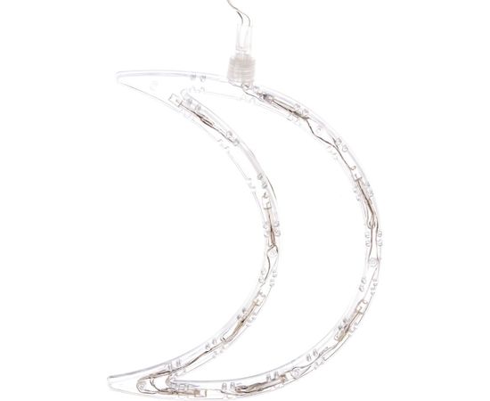 Световая фигура Neon-Night Месяц, теплый белый свет, на присоске с подвесом 501-014 – изображение 8