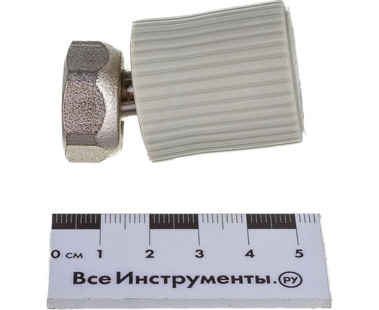 Муфта, сварка-В 20х1/2 с накидной гайкой и вварным латунным патрубком FV-Plast 223020 – изображение 3