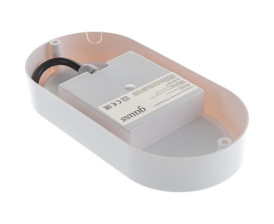 Светодиодный светильник Gauss IP65 198х96х53 12W 940lm 4000K ЖКХ овал 1/40 SQ161411212 – изображение 5