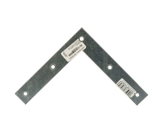 Уголок GAH ALBERTS плоский, оцинкованный, 120x120x20 мм 332853 – изображение 2