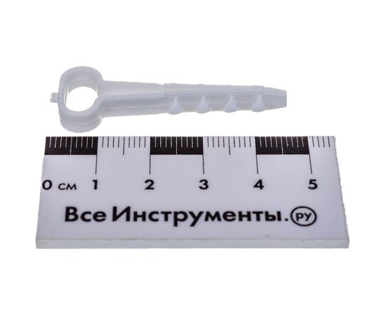 Дюбель-хомут DM PLAST 6-12 для плоского кабеля, белый, 100 шт dx6-12dm – изображение 5