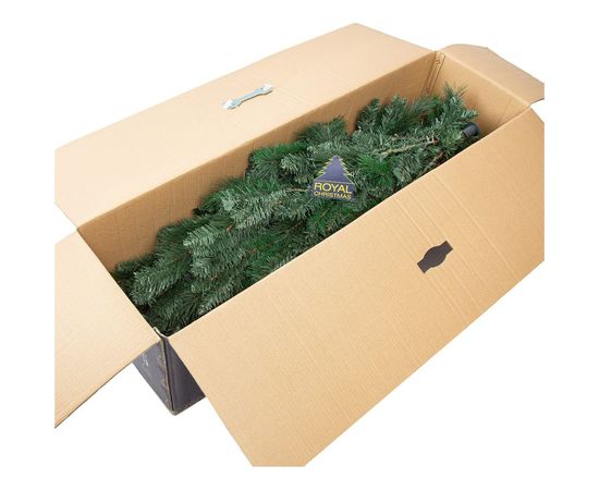 Ель Royal Christmas Montana Slim Tree Premium - Hinged, PP/ PVC, 195 см 65195 – изображение 3