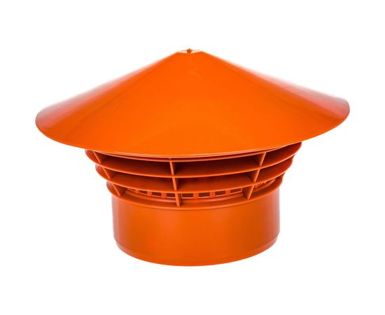 Вентиляционный зонт для канализации Flextron Дефлектор 110 наружный SVK-KN145008 – изображение 8