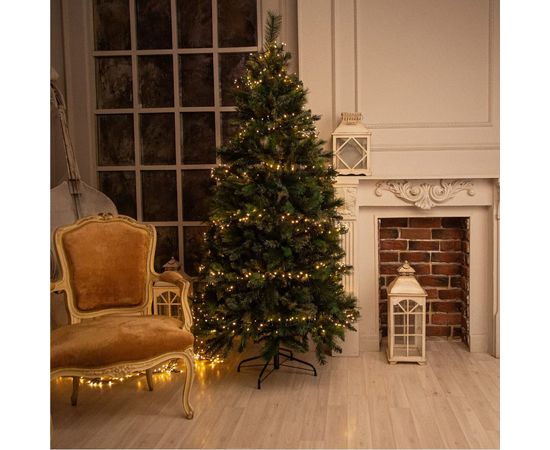 Ель Royal Christmas Montana Slim Tree Premium - Hinged, PP/ PVC, 195 см 65195 – изображение 7