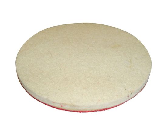 Диск войлочный на липучке Normal СЕРЫЙ (150х6 мм) SKRAB 35551 