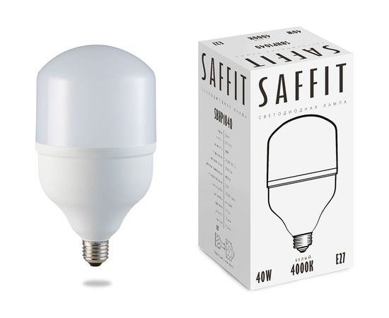 Светодиодная лампа SAFFIT SBHP1040 40W 230V E27-E40 4000K 55092 