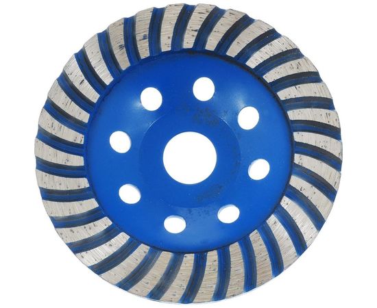 Алмазный шлифовальный диск MOS Турбо широкие сегменты 125x22.2 мм 39520М 