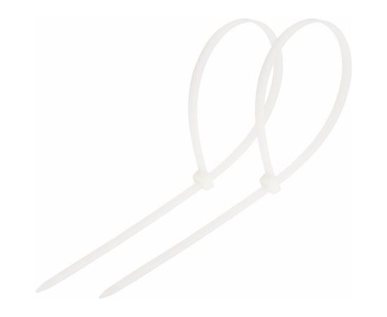 Хомут REXANT nylon 200x5 мм 100 шт белый 07-0200-5 
