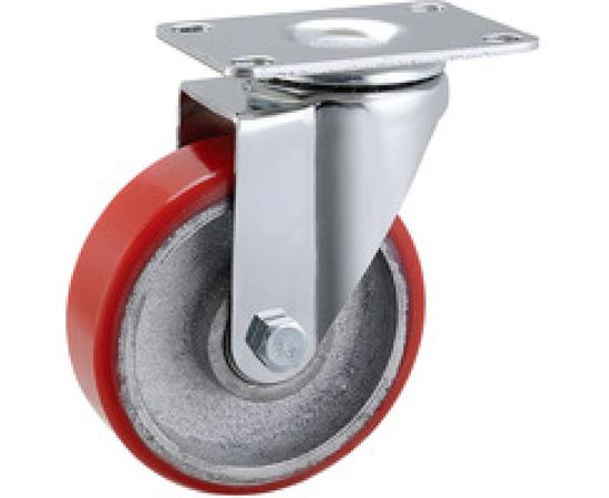 Колесо большегрузное полиуретановое поворотное Medium 75 мм MFK-TORG 1043075 M 