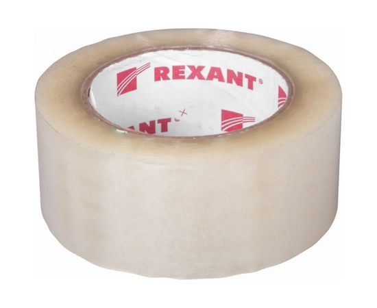 Упаковочная клейкая лента REXANT 48 мм х 50 мкм, прозрачный, рулон 150 м 09-4204 