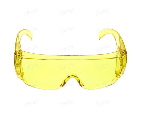 Открытые защитные очки с поликарбонатными желтыми линзами Исток ОЧК-002 