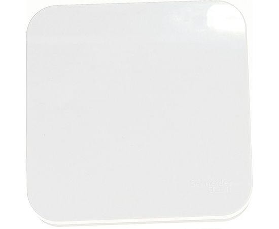 1-клавишный выключатель Schneider Electric Blanca открытой установки с изолирующей пластиной Белый 10А BLNVA101011 