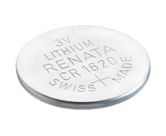 Литиевая батарейка Renata CR 1620 Li/MnO2 68mAh, 3V NEW 12705 