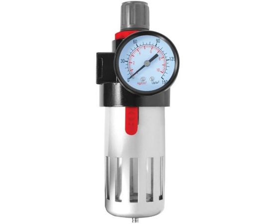 Фильтр очистки воздуха с металлическим редуктором 1/2 INTERTOOL PT-1410:1164 