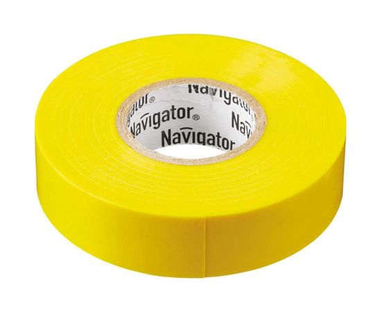 Изолента ПВХ NAVIGATOR 19х20м жел. NIT-A19-20/Y 71112 155932 