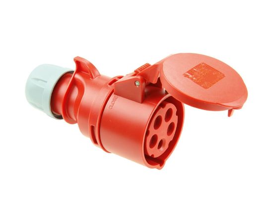 Кабельная розетка PCE 32А 400V 3P+N+E IP44 225-6 