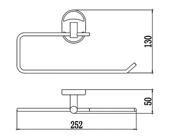 Держатель для бумажных полотенец Savol хром S-L07052 23253 – изображение 3