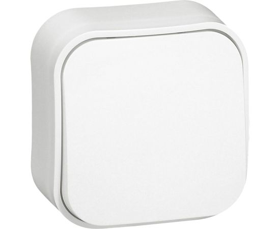Переключатель Legrand Quteo 1-клавишный ОП на 2 направления 10АХ белый Leg 782204 – изображение 2