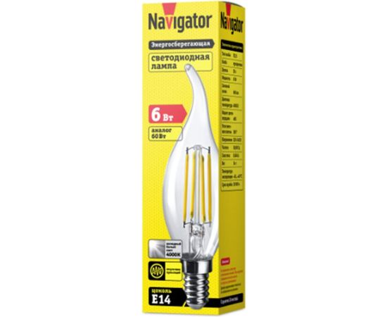 Лампа Navigator NLL-F-FC35-6-230-4K-E14 61357 – изображение 2