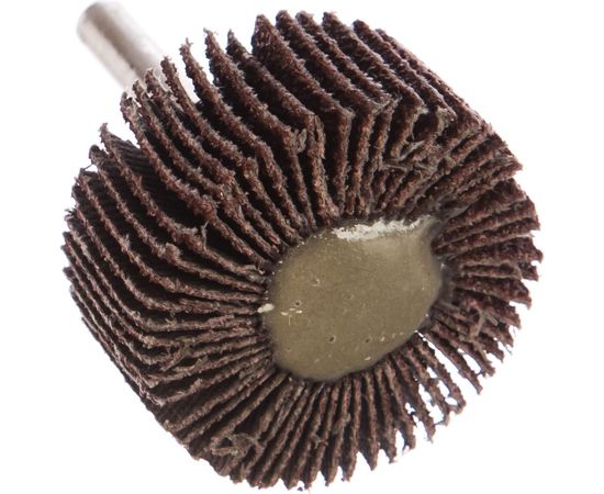 Круг лепестковый (40x20x6 мм; P 60) для дрели MATRIX 74166 – изображение 2