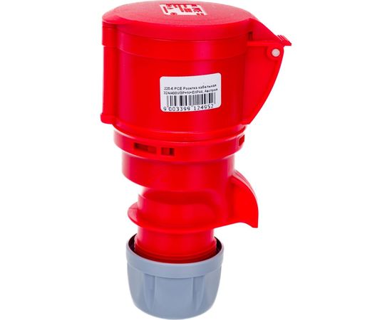 Кабельная розетка PCE 32А 400V 3P+N+E IP44 225-6 – изображение 5
