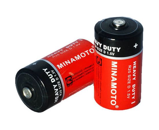 Батарейка Minamoto R20, 2 shrink 101 – изображение 6