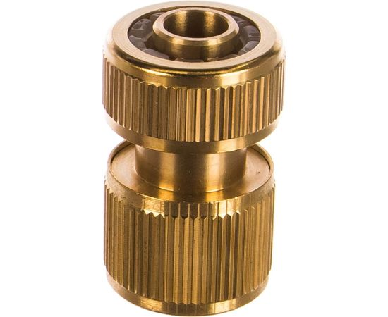 Соединитель латунный быстросъемный для шланга с автостопом 1/2PALISAD 66240:480 – изображение 2