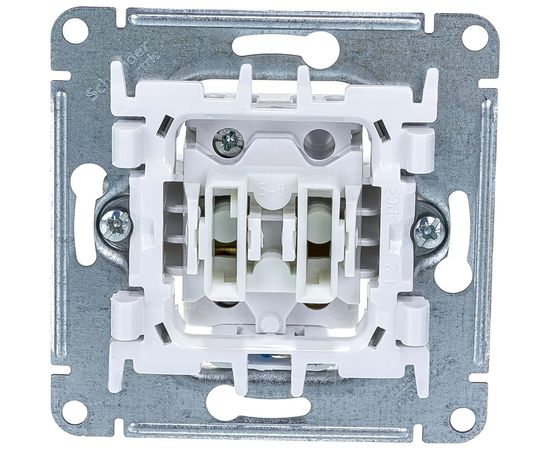 1-клавишный переключатель Schneider Electric AtlasDesign Белый с подсветкой, сх.6а, 10АХ ATN000163 – изображение 4