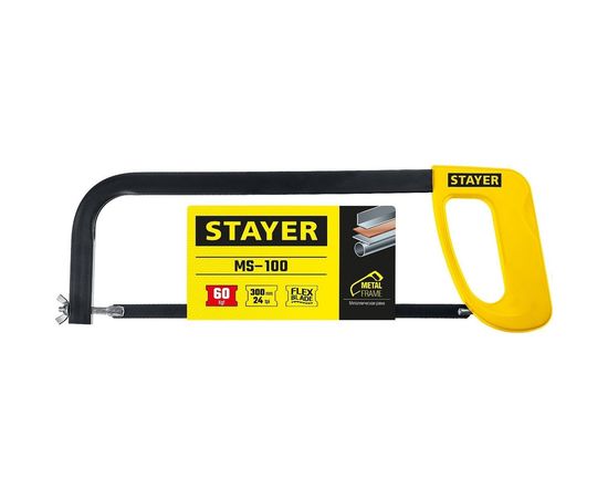 Ножовка по металлу STAYER MS-100 300 мм, 1576_z02 – изображение 8