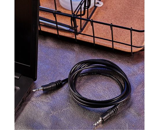 Шнур Стерео 3.5 мм штекер-Стерео 3.5 мм штекер REXANT, длина 1.5 метра 17-4102 – изображение 3