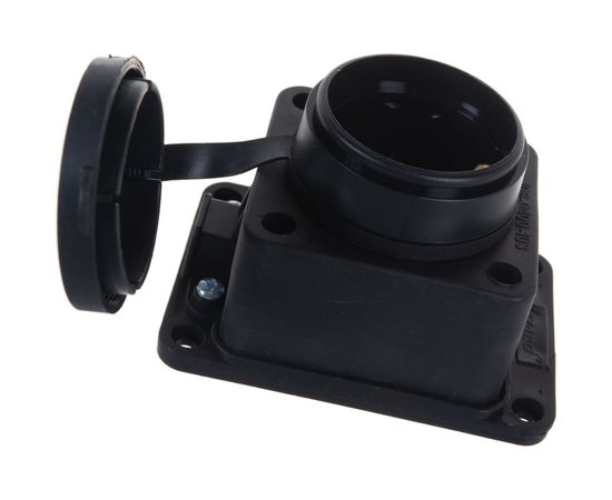 Розетка наружной установки LEZARD 103 прямая с заглушкой 2Р+РЕ 1х16А 220-240V 106-0400-0103 – изображение 4