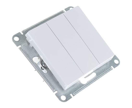 3-клавишный механизм выключателя Schneider Electric ATLAS DESIGN сх.1+1+1 10АХ белый ATN000131 – изображение 4