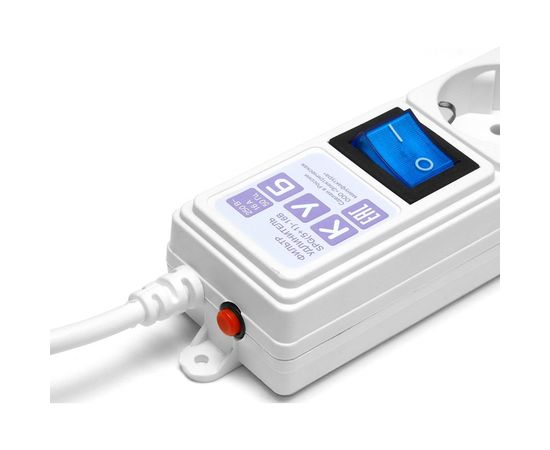 Фильтр-удлинитель, белый 16А / 3.5кВт Power Cube SPG 5+1 - 16B-3М – изображение 3