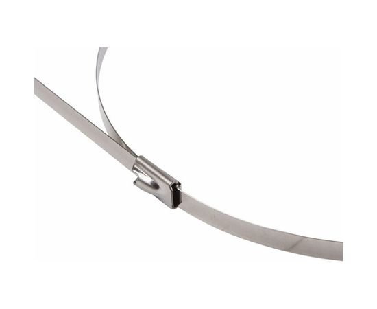 Стальная хомут-стяжка REXANT 250x4,6 мм, упаковка 10 шт. 07-0258-10 – изображение 2