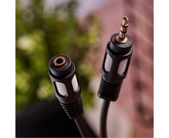 Шнур REXANT Стерео 3,5 мм гнездо - Стерео 3,5 мм штекер, длина 1,5 метра 17-4013 – изображение 6