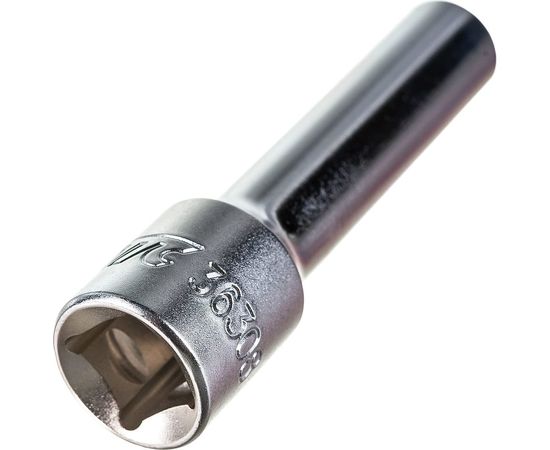 Набор шестигранных глубоких торцевых головок 3/8 08-19мм L=63мм 12шт JTC-H312M:2527 – изображение 5