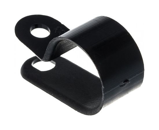Кабельная скоба под винт REXANT 16 мм, черная, 50 шт. 07-4416-1 – изображение 5