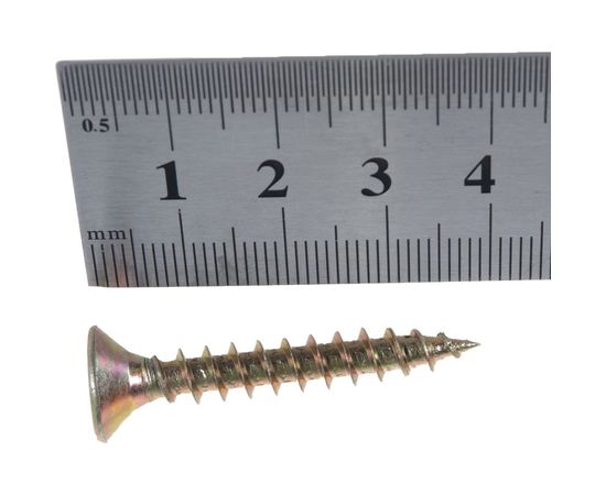 Саморез Tech-Krep ШУж 6,0х40 потайная головка 7 шт, пакет 102517 – изображение 3