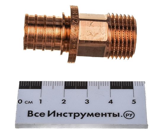 Переходник Rehau RX+ Н, 20, 1/2", бронза 14563141001 – изображение 2