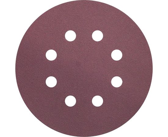 Круг шлифовальный на липучке siaspeed 1950 (5+1 шт; 125 мм; 8 отверстий; P100) sia Abrasives ss6-125-8-100 – изображение 3