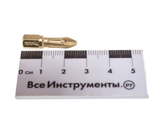 Бита алмазная для шуруповертов 3 шт. (25 мм; шестигранный хвостовик 1/4"; Ph2) Makita P-38582 – изображение 2
