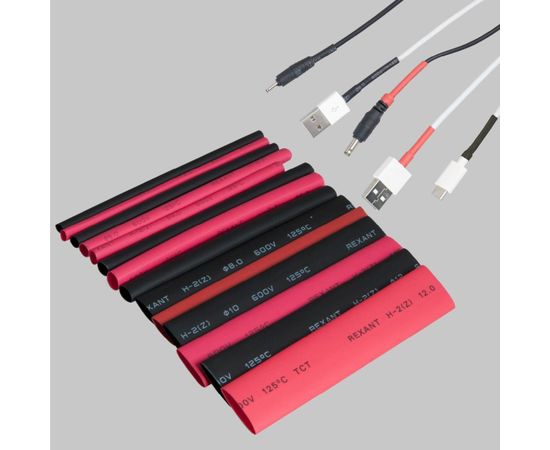 Набор термоусадочных трубок REXANT №6 МАКСИМУМ 29-0106 – изображение 6